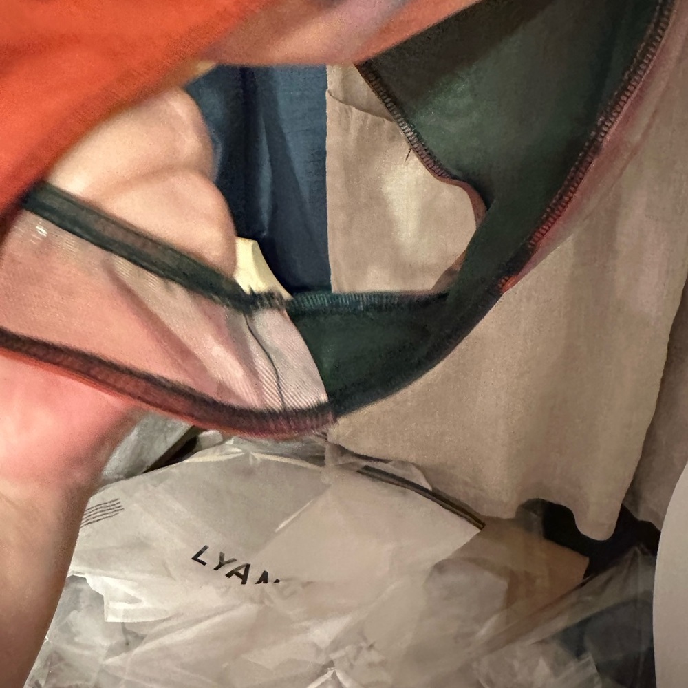 Zara Vibrant Yellow and Green Mesh Top - Picture 5 of 5